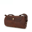 Full Grain Leather Drum Bags, Shoulder Bags, Travelling Bag With Strap, Anniversary Gift YD-001