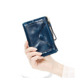 Small Leather Wallet Women Handmade Coin Minimalist Wallet Mother Day Gift